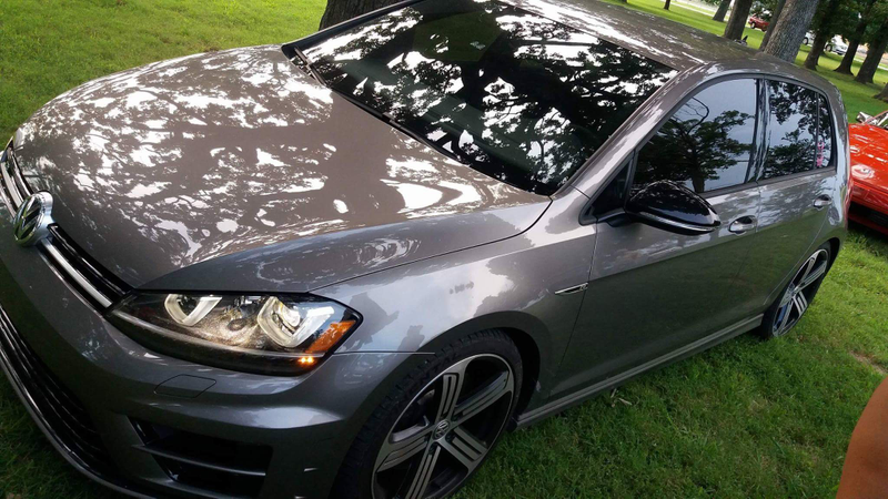 Tuned Golf R - very glad that the german’s came to play.